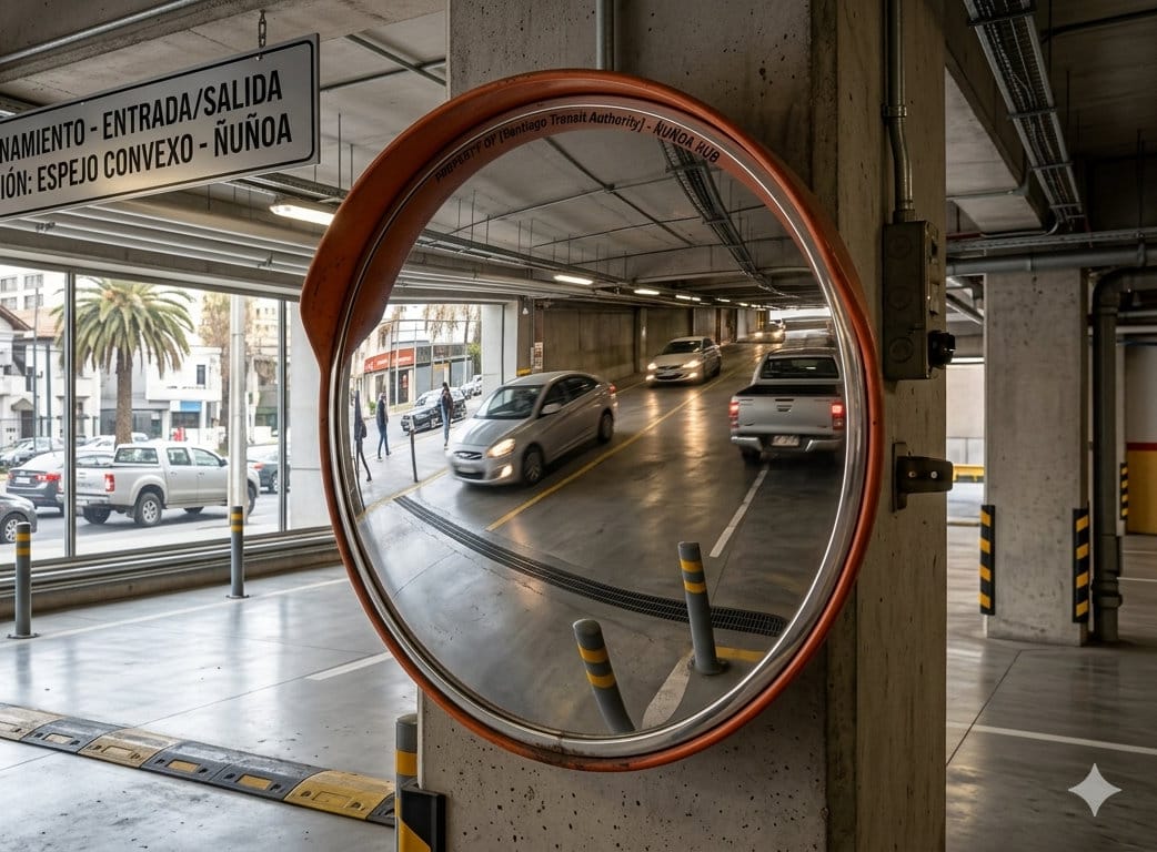 Espejo convexo circular exterior prosol system