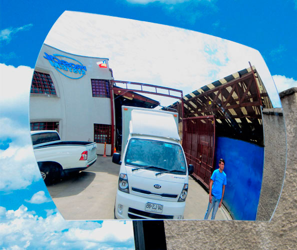 Espejo convexo circular exterior prosol system